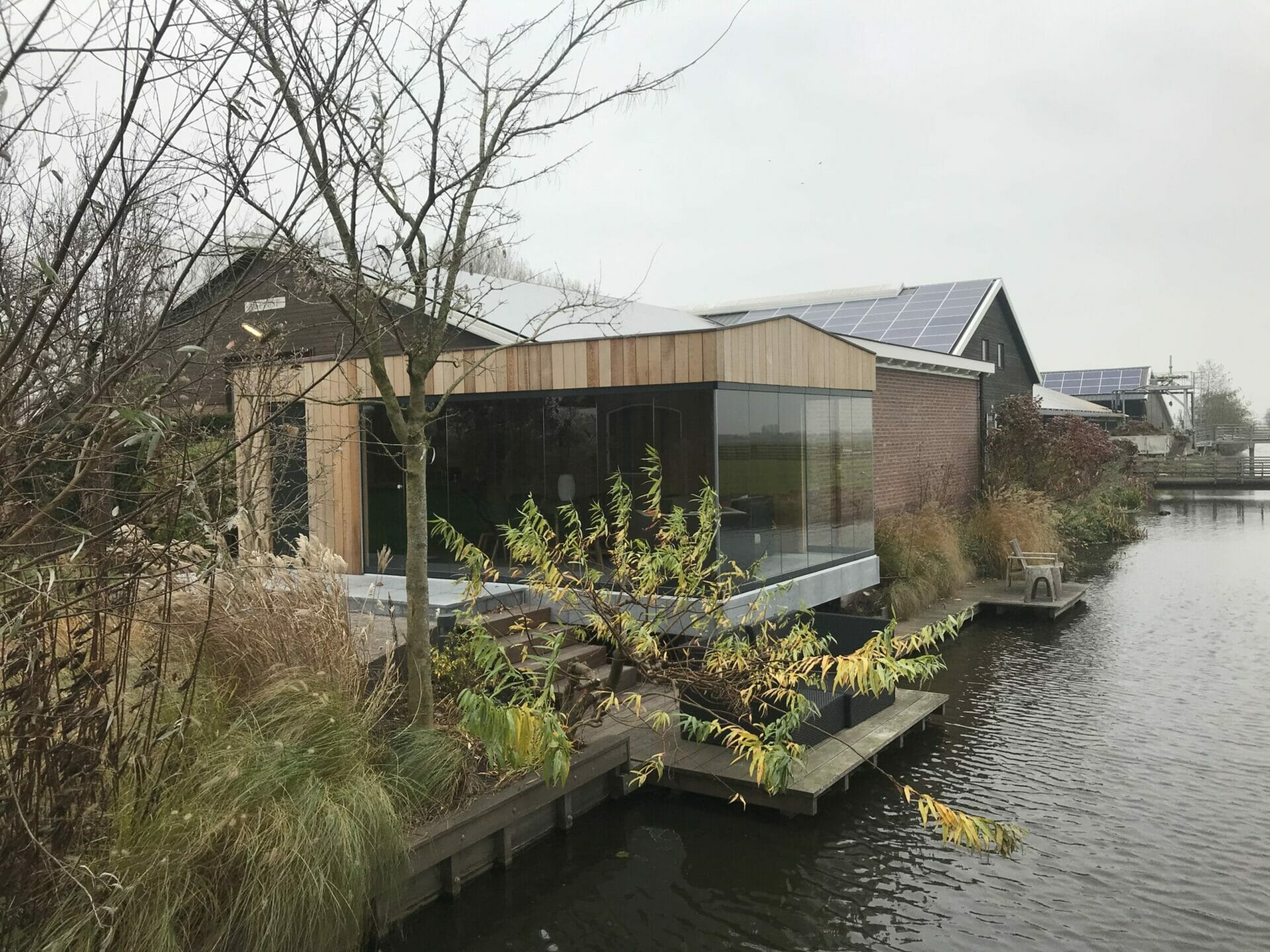 Schiebe Dreh Anlage aluminium glas 15 scaled -Terrassendach