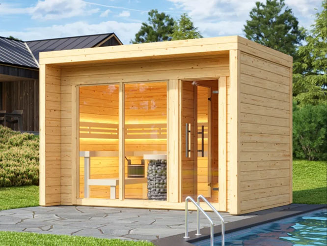 Gartensauna