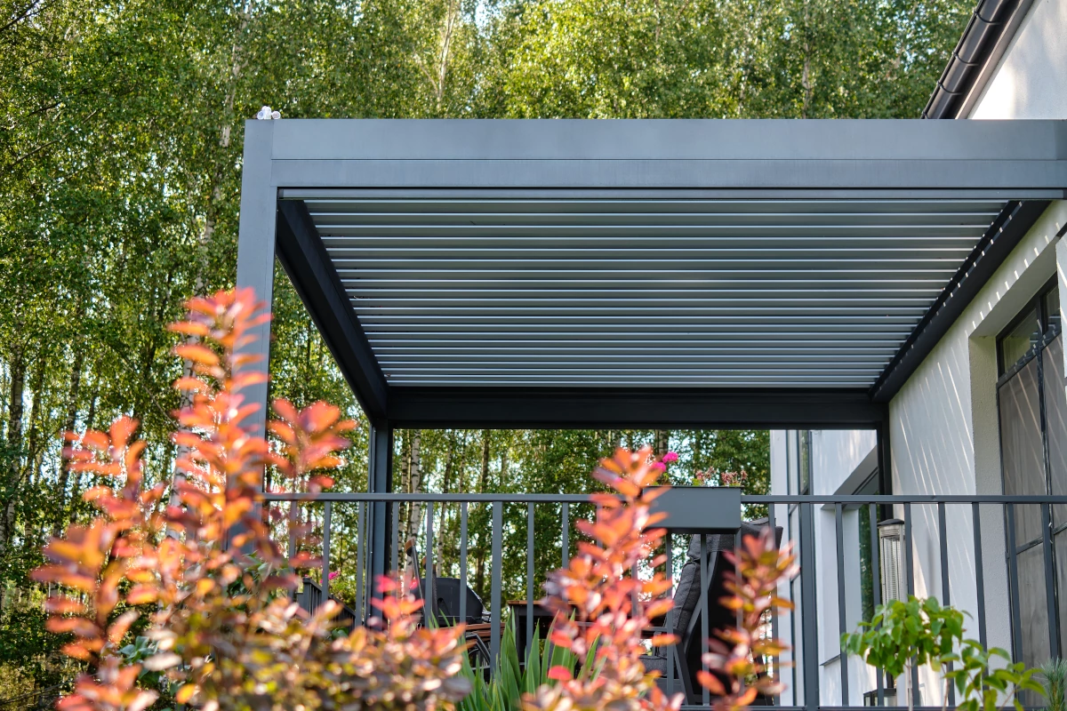 Pergola mit Lamellen Climatic 4 WIN CLIMATIC - Pergola mit Lamellen