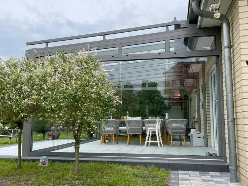 Sommergarten Überdachung