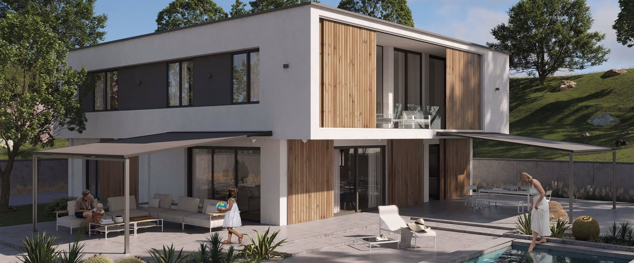 Pergola-Markise 645 2 Pergola Zip Classic 645 – Maßgeschneiderter Sonnenschutz für Ihre Terrasse