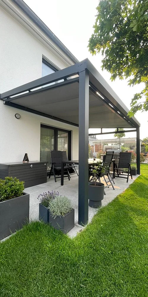 Markisen-Sommer-Rabatt 5 beschattung terrasse 01 min -Terrassendach