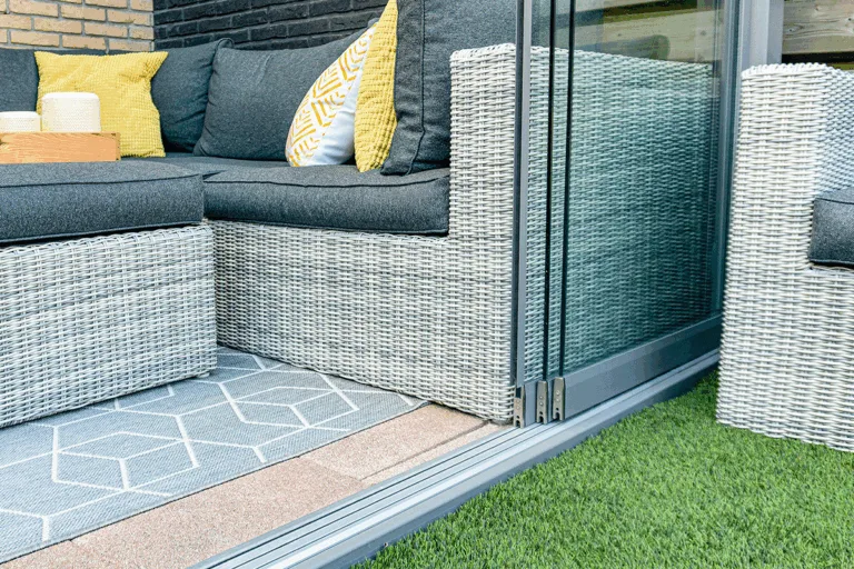 Ganzglas Schiebeanlage