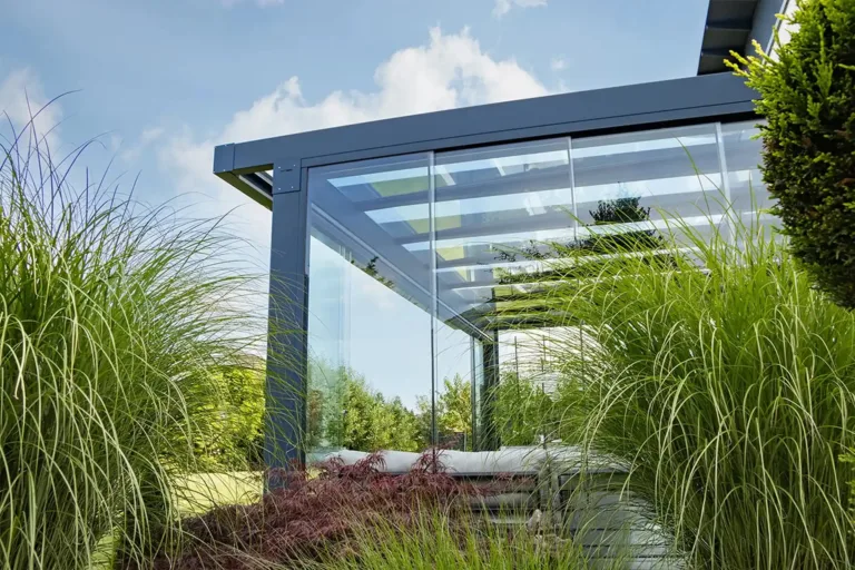 terrassendach ganzglas schiebeanlage -Terrassendach