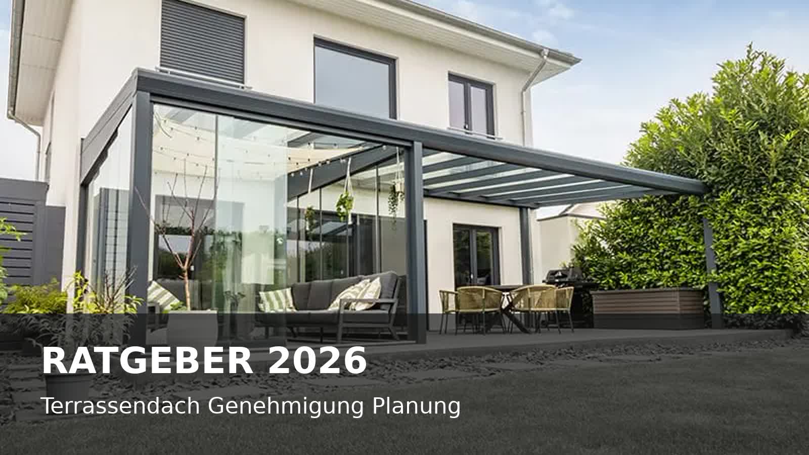Welches Dach passt zu mir? 1 Terrassenüberdachung in Magdeburg